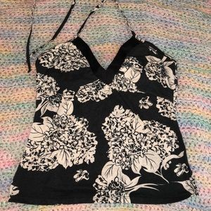 Vintage Floral Halter Top